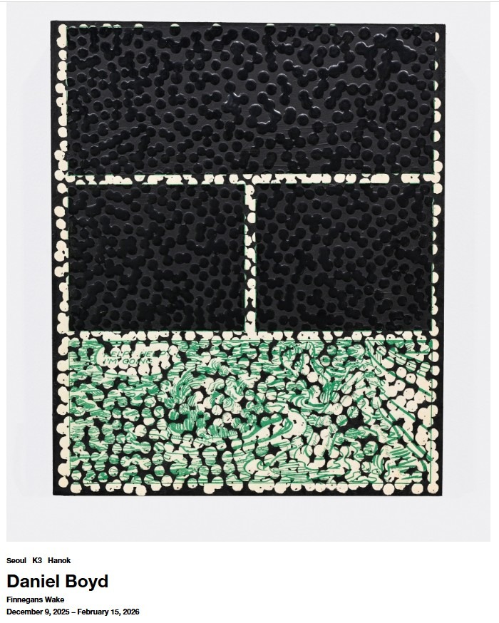 Finnegans Wake 다니엘 보이드 개인전
