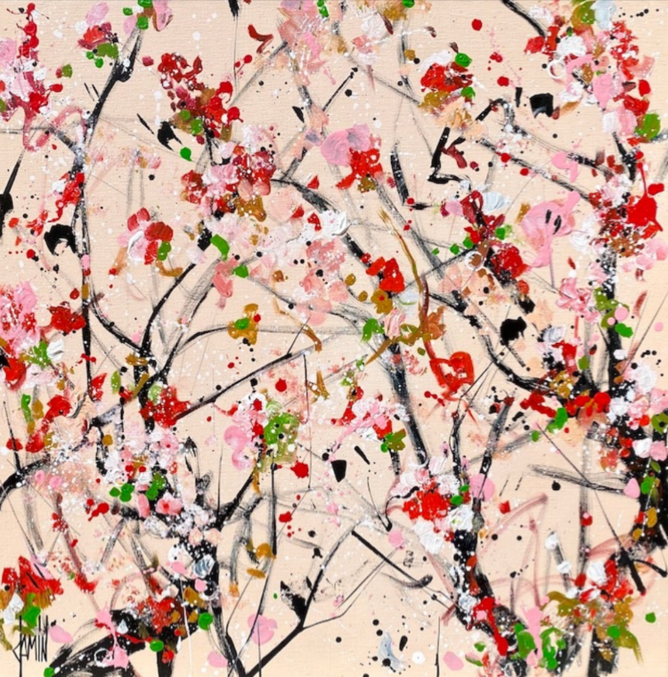 Floraison en rouge